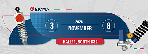 EICMA 2026/11/3~11/8 | Hall 11, Booth S32